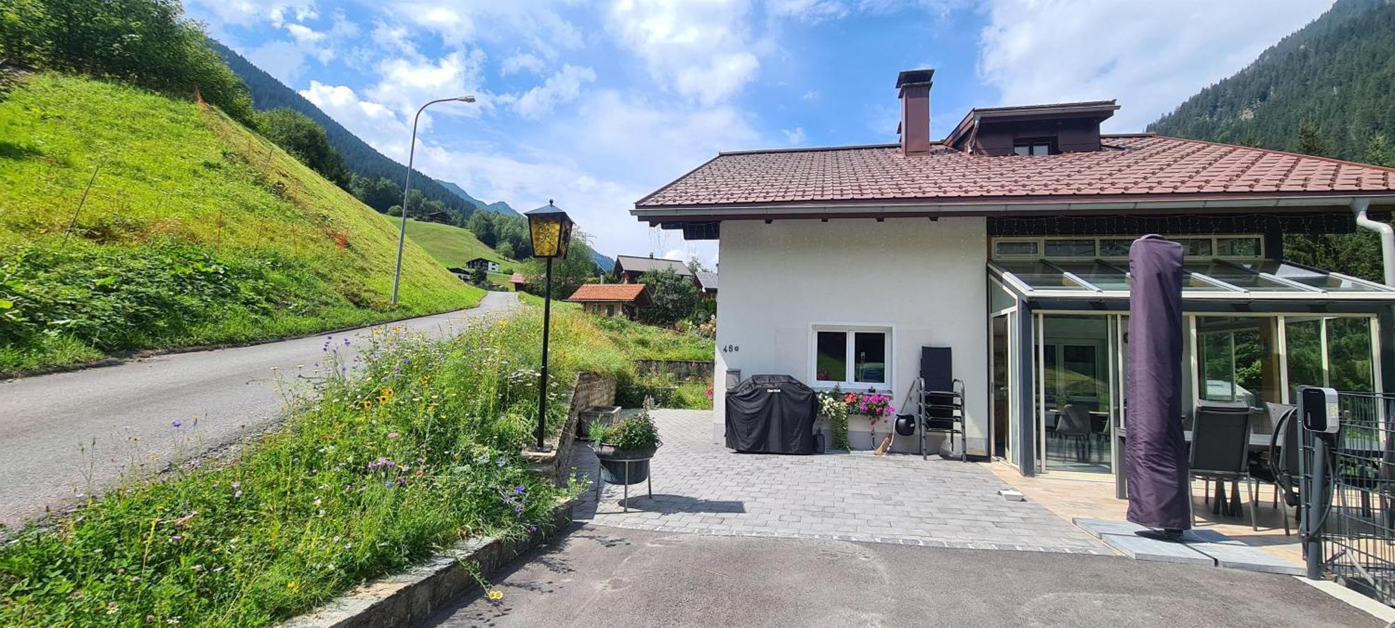 Haus Stehbock Villa Partenen Luaran gambar